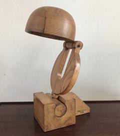 Paolo Pallucco Rare Articulated lamp in Wood - 1422422