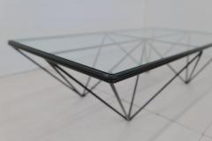 Paolo Piva 1980s Steel and Glass Rectangular Coffee Table Alanda by Paolo Piva for B B - 3145816
