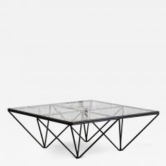 Paolo Piva - B&B Italia Paolo Piva Alanda Steel and Glass Coffee Table