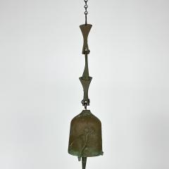 Paolo Soleri Mid Century Bronze Bell Wind Chime by Paolo Soleri for Arcosanti - 3261252