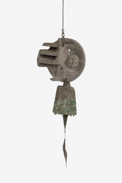 Paolo Soleri Paolo Soleri Special Order Large 55 inch Brutalist Windbell 1975 - 4110798