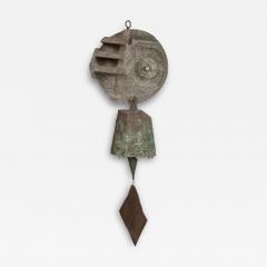 Paolo Soleri Paolo Soleri Special Order Large 55 inch Brutalist Windbell 1975 - 4111067