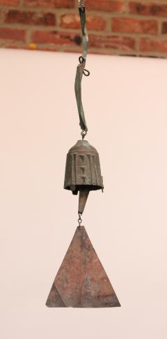 Paolo Soleri Paolo Soleri for Arconsanti Vintage Patinated Bronze Bell Wind Chime - 2161746