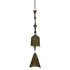 Paolo Soleri Set of 3 Bronze Bells Wind Chimes by Paolo Soleri for Arcosanti - 3000627