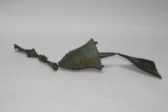 Paolo Soleri Vintage Verdigris Bronze Bell Wind Chime by Paolo Soleri for Arconsanti - 2046331