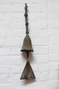 Paolo Soleri Vintage Verdigris Bronze Bell Wind Chime by Paolo Soleri for Arconsanti - 2046332