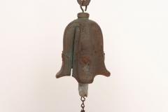 Paolo Soleri Vintage Verdigris Cast Bronze Wind Bell Wind Chime by Joe Ursutz - 4452720
