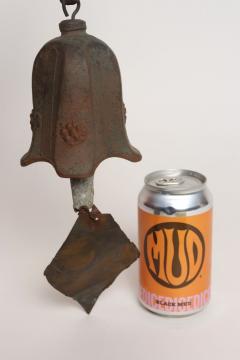 Paolo Soleri Vintage Verdigris Cast Bronze Wind Bell Wind Chime by Joe Ursutz - 4452726