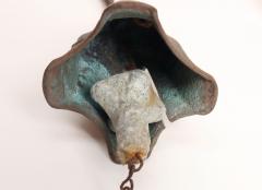 Paolo Soleri Vintage Verdigris Cast Bronze Wind Bell Wind Chime by Joe Ursutz - 4452728