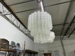 Paolo Venini Mid Century Murano Glass Chandelier - 3938477