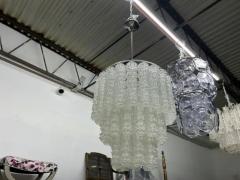 Paolo Venini Mid Century Murano Glass Chandelier - 3938534