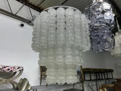 Paolo Venini Mid Century Murano Glass Chandelier - 3938536
