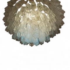 Paolo Venini Murano glass Tronchi chandelier by Venini from the 1980s - 4386201