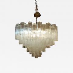 Paolo Venini Murano glass Tronchi chandelier by Venini from the 1980s - 4404205