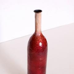 Paolo de Poli 1905 1996 Enamelled Copper Bottiglia Italy - 4421902
