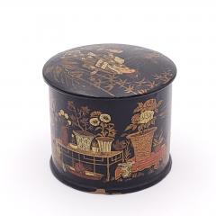 Papier m ch String Box England or France circa 1880 - 4485757