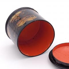 Papier m ch String Box England or France circa 1880 - 4485771