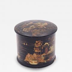 Papier m ch String Box England or France circa 1880 - 4490810