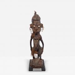 Papua New Guinean Polychromed Carved Figure - 4522919