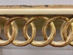 Parcel Paint and Gilt Decorated Pair of Swedish Serving or Console Tables - 2913595