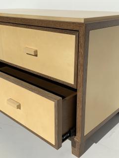 Parchment and Cerused Oak Chest of Drawers - 865890