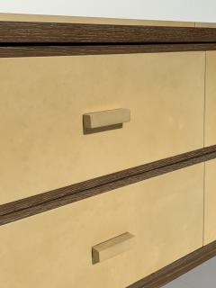 Parchment and Cerused Oak Chest of Drawers - 865893