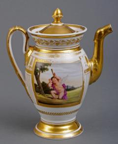 Paris Porcelain Coffee Pot Circa 1810 - 266812