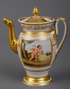 Paris Porcelain Coffee Pot Circa 1810 - 266813