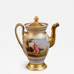 Paris Porcelain Coffee Pot Circa 1810 - 1277522
