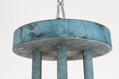 Paris Theatre Verdigris 4arm Brass Chandelier - 2095516
