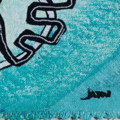Parris Jaru Head Full of Air Surrealist Blue Painting - 3822602