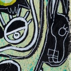 Parris Jaru The Other Mask Surrealist Figurative Painting - 3822583
