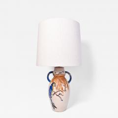 Parrots ceramic lamp 1930s  - 4559930