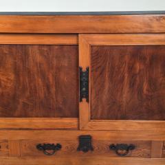 Part of a Japanese Meiji Kitchen Tansu Now a Slate Topped Sideboard - 4779209