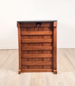 Part of a Japanese Meiji Kitchen Tansu Now a Slate Topped Sideboard - 4779216