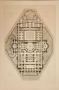 Part of the Plans for the Paris Opera House Published 1881 France - 2500059
