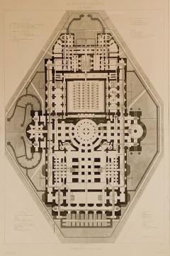 Part of the Plans for the Paris Opera House Published 1881 France - 2502469
