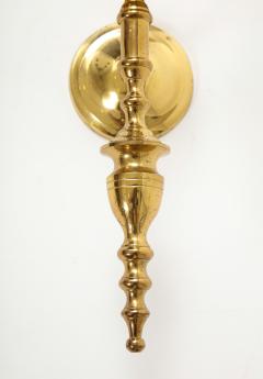 Parzinger Style Brass Candle Sconces - 2132443