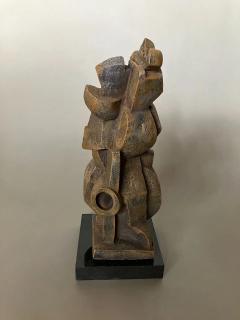 Pascal Jarrion Art Deco Style Cubist Ceramic Sculpture Smooth Night Rhythm by Pascal Jarrion - 4730957