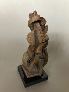 Pascal Jarrion Art Deco Style Cubist Ceramic Sculpture Smooth Night Rhythm by Pascal Jarrion - 4730958
