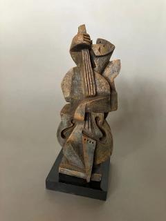 Pascal Jarrion Art Deco Style Cubist Ceramic Sculpture Smooth Night Rhythm by Pascal Jarrion - 4730959