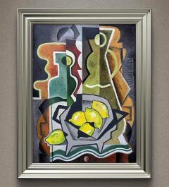 Pascal Jarrion Art Deco Style Cubist Oil Painting LAssortiment by Pascal Jarrion - 4776247
