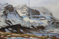 Pascale Robinson Icefields View Diptych - 4459214