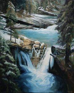 Pascale Robinson Little Waterfalls Johnston Canyon - 3993204