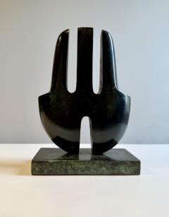 Patinated Bronze Abstract Sculpture By Angot 2 8 France 20th C  - 4323614