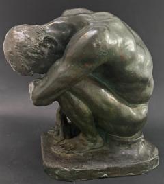 Patinated Bronze Adam Figure After Paul Wayland Bartlett c early 20th century - 4664011