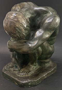 Patinated Bronze Adam Figure After Paul Wayland Bartlett c early 20th century - 4664013