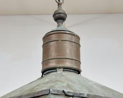Patinated Copper Lantern - 4440247