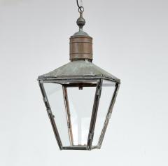 Patinated Copper Lantern - 4440253