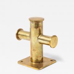 Patinated Unlacquered Brass Cleat - 4049572